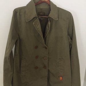 CALVIN KLEIN VINTAGE ARMY GREEN PEA KHAKI JACKET